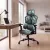 TitanMesh Pro Irodai forgószék oldalpárnával - menta - 119 x 72 x 73 cm                               BXBMD1123GR