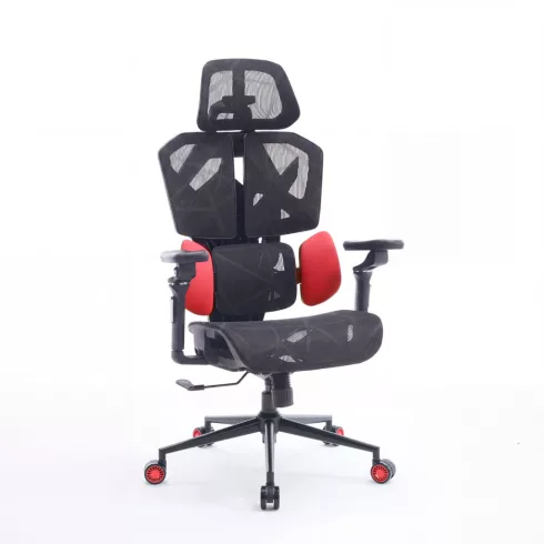 TitanMesh Pro Irodai forgószék oldalpárnával - piros - 119 x 72 x 73 cm                               BXBMD1123RD