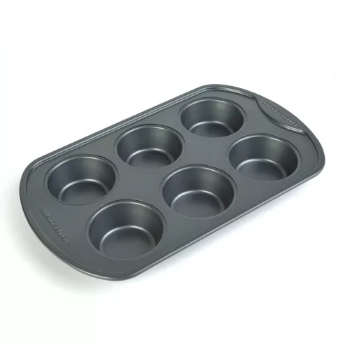 Bakerĺs Secret Classic Line 6 darabos muffin sütőforma - 31,3 x 18,6 x 3,6 cm                         BXBS10006