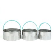   Baker's Secret sütikiszúró készlet - rozsdamentes acél - 3 db / szett                                 BXBS40169    