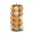 Fém kávékapszula tartó - 35 db Dolce Gusto kapszulához - 165 x 165 x 320 mm - fekete                  BXBW0997