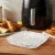 Air fryer sütőpapír - olaj nélküli sütőhöz - mintás, négyzet - 20 cm - 50 db / csomag                 BXBW1031A