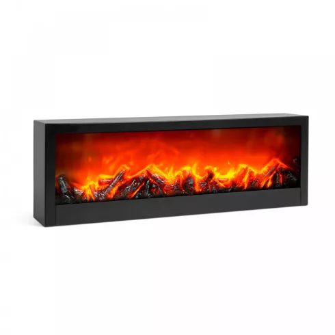 Kandalló LED-es lánghatással - elemes / USB-s - 60 x 10 x 20 cm                                       BXBW2015