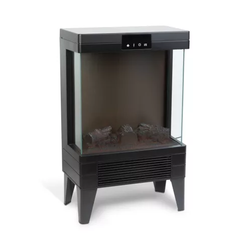 Elektromos kandalló - 180° - hősugárzó + LED - 37 x 22 x 56 cm                                        BXBW2105