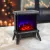 Elektromos kandalló - 180° - hősugárzó + LED - 36 x 21,5 x 36 cm                                      BXBW2106