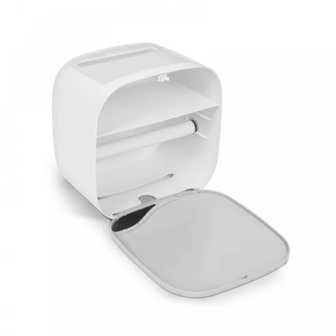 WC-papír tartó szekrény - fehér - 200 x 130 x 205 mm                                                  BXBW3003
