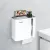 WC-papír tartó szekrény - fehér - 248 x 130 x 230 mm                                                  BXBW3005