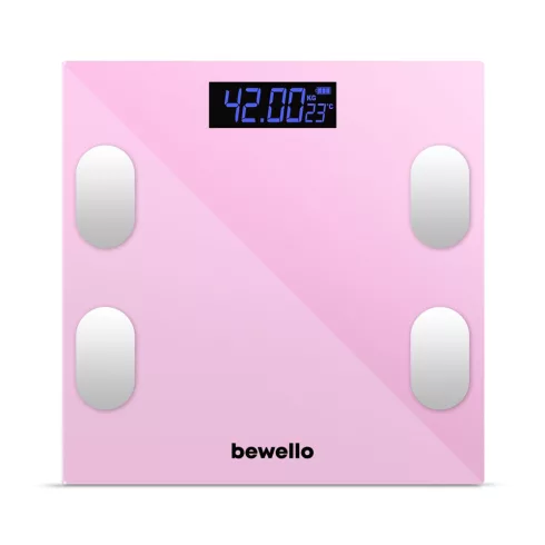 Okos személymérleg - 180 kg - elemes - üveg                                                           BXBW3015