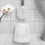 WC kefe + tartó - pillangós - 49 x 13 x 13 cm - fehér                                                 BXBW3033