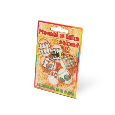 Húsvéti dekoráció - tojás matrica szett - 12 db / csomag                                              BXCMK-0052