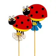   Leszúrható dekoráció - katica - 2 féle - 30 cm                                                        BXCMK-6210