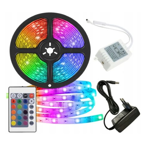 RGB LED szalag - 5 m - 60 LED / m - IP65                                                              BXDA00270