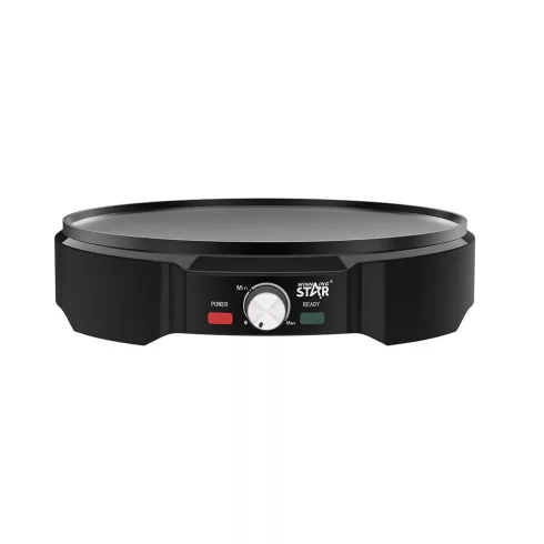 WinningStar - Elektromos palacsintasütő - 1200 W - fekete                                             BXDA00443