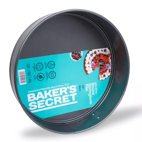 Baker's Secret - Essential Line - csatos sütőforma rozsdamentes acél csattal - 28 cm                  BXDA00959