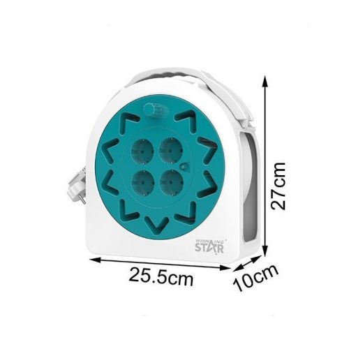 WinningStar - Kábeldob 20 m kábellel - 4 x 230 V aljzat                                               BXDA01164