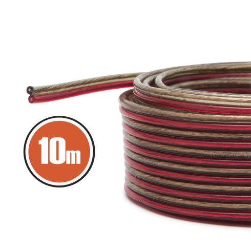Hangszórókábel 2 x 1,0 mm2 10 m                                                                       BXNX20024X10