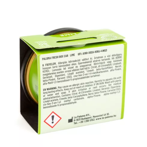 Illatosító - Paloma Fresh box - Lime - 25 g                                                           BXP20187