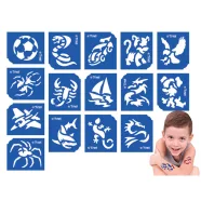   Sablon szett - fiúknak - 15 db-os                                                                     BXTY50107
