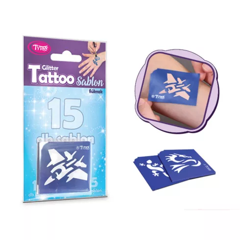 Sablon szett - fiúknak - 15 db-os                                                                     BXTY50107