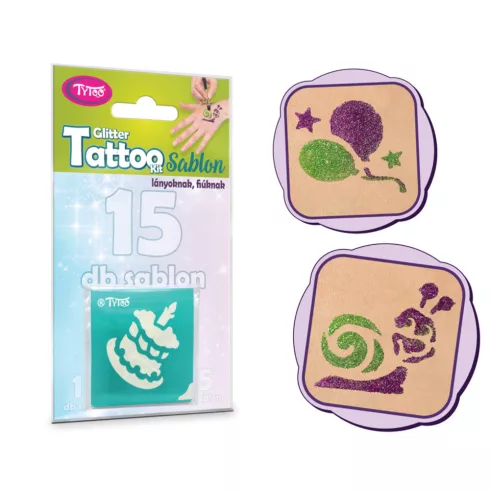 Sablon szett - szülinapos - 15 db-os                                                                  BXTY50154