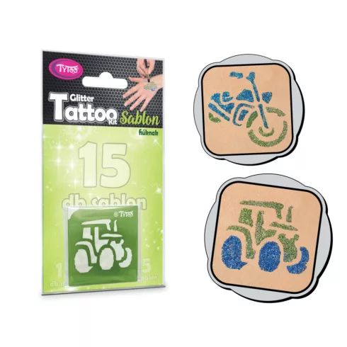 Sablon szett - járművek - 15 db-os                                                                    BXTY50155