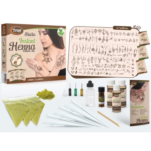 TyToo Instant Henna Studio - 133 mintával                                                             BXTY50203