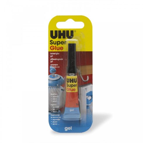 UHU Super Glue pillanatragasztó 2 g gél                                                               BXU36690