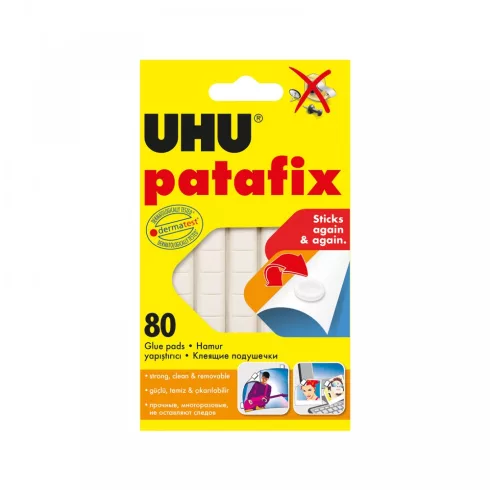 Patafix fehér gyurmaragasztó  - 80 db / csomag                                                        BXU39125