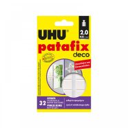   UHU Patafix homedeco - fehér gyurmaragasztó  - 32 db / csomag                                         BXU40660