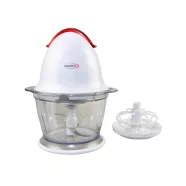   HAUSER aprító, 200W, 600ml műanyag edény, rozsdamentes acél kések, fehér, HSO                         C-11