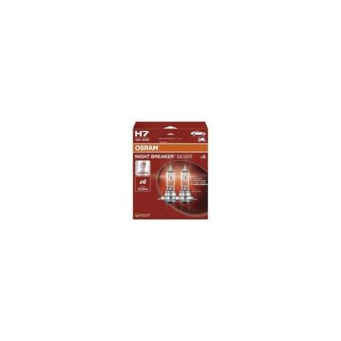 OSRAM H7 izzó 12V 55W, Night Breaker Silver, 2db/bliszter                                             C3607.7