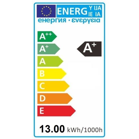 LED fényforrás, körte formájú, E27, 13W, A60, 1050LM, 4000K                                           CA01CEL466