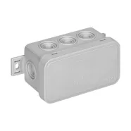   Falon kívüli kötődoboz 80x45x41mm, IP54, szürke                                                       CA13805
