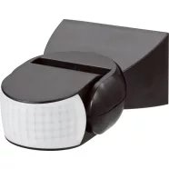   Mozgásérzékelő 180°, függőlegesen állítható, 1200W, maximum 12m, IP65, fekete                         CA321133
