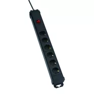   Hálózati elosztó 6-os gyermek- és túlfeszültség  védelem 10/16A 250V 3x1,0mm2, 2m                     CA321146