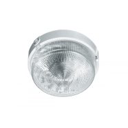   Rondo kerek lámpatest, kristály búrával, E27, 100W, IP44, 235x100mm, fehér                            CA321189