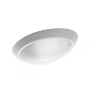   Eliptik lámpatest, E27, 60W, müanyag fehér búrával IP44                                               CA321228