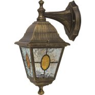   Bük Kültéri lámpa, E27,Max.60W. IP44, tifany mintás, 19x14x33cm                                       CA321270