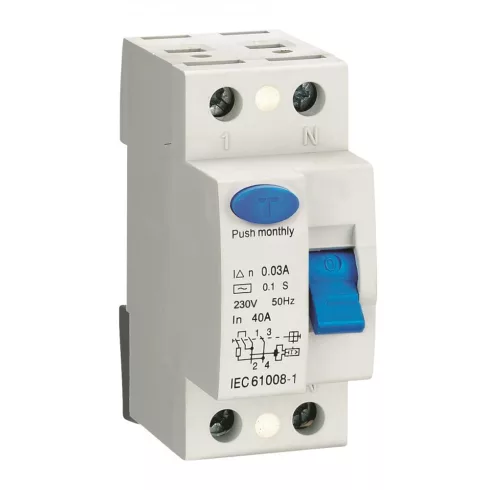 Fi relé, 2 pol., 40A, 10kA, 30mA,  230V, 50Hz                                                         CA321467