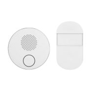   Kinetic elem nélküli, vezeték nélküli csengő, 100m, 38 csengőhang, fehér, 240V                        CA321470