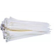   Kábelkötegelő 7.5 mm x 400, fehér, 25db                                                               CA321513