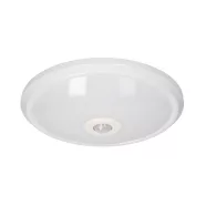   LED mennyezeti lámpa 16W, 1100lm, PIR mozgásérzékelővel 360 fok, 6m, fehér                            CA321571