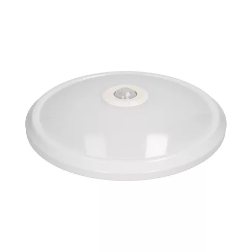 LED mennyezeti lámpa 16W, 1100lm, PIR mozgásérzékelővel 360 fok, 6m, fehér                            CA321571