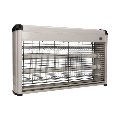 Elektromos rovarcsapda 30W, 230V, hatóterület 80m2, kiüríthető rovartálcával, mértek: 500×307×115 mm  CA321585