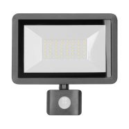   LED reflektor mozgásérzékelővel, 50W, 4 000lm, 4000K, IP44.Mozgásérzékelő: 1200, max. 8m, 10S+-3S~10  CA321597