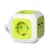 Cube asztali elosztó, 4 x aljzat, 2 x USB, 1,4m 3x1,5mm2 vezeték, 3500 W, 16A, 250 V, citromsárga     CA321679
