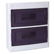   Falon kívüli biztosítéktábla ajtóval, 2 x 12, IP40                                                    CA321749