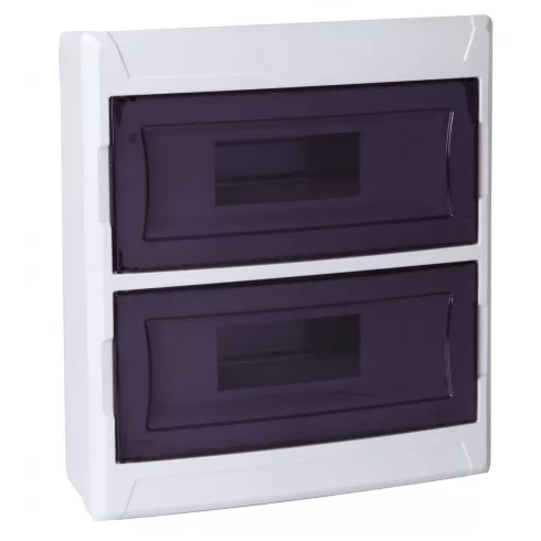 Falon kívüli biztosítéktábla ajtóval, 2 x 12, IP40                                                    CA321749