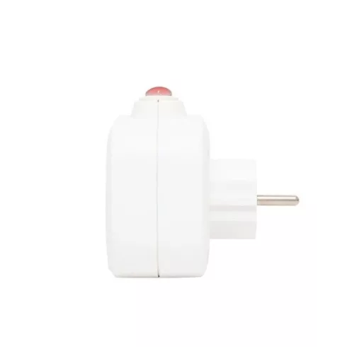 3-as elosztó adapter, földelt, 3 különálló kapcsolóval, 3680 W, IP20                                  CA321776