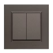  Karea csillárkapcsoló, 10A, 250V, IP20, antracit                                                      CA56050103